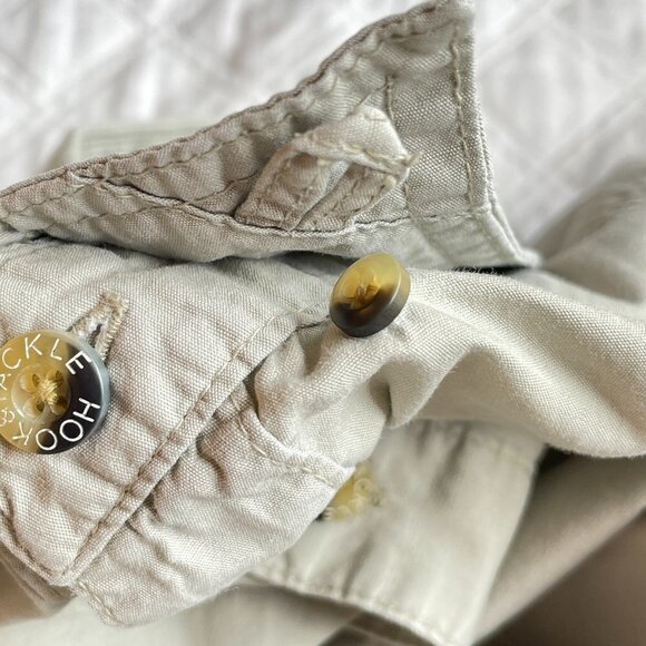 Hook & Tackle Men's Shirt High Tech Fishing Gear Short Sleeve Button Down XL - Picture 7 of 13